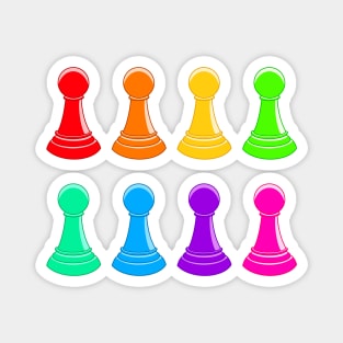 Chess Pawns Magnet