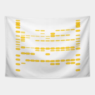 DNA Red black Tapestry