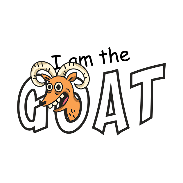 I am the GOAT by Snowman store