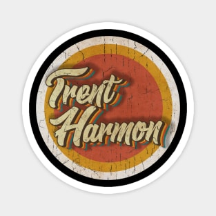 circle vintage Trent Harmon Magnet