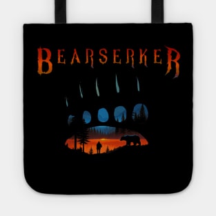 bear paw of the berserker Tote