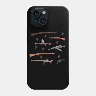 British WW2 Weapons Phone Case