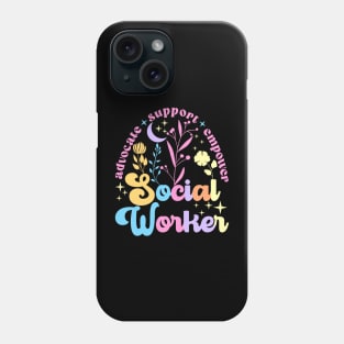 Social Worker T-Shirt - Cool and Cheering Social Work Month Phone Case