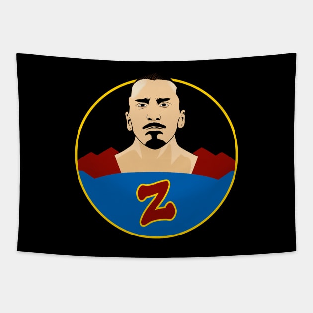 Super Zlatan Tapestry by InspireSoccer