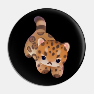 Jaguar cub Pin