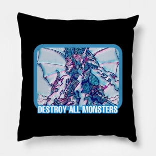 DESTROY ALL MONSTERS Pillow