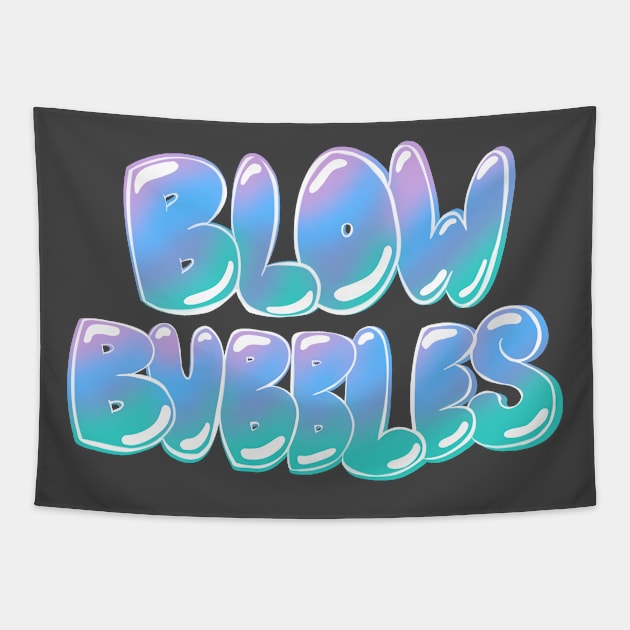 Blow Bubbles! Tapestry by novabee