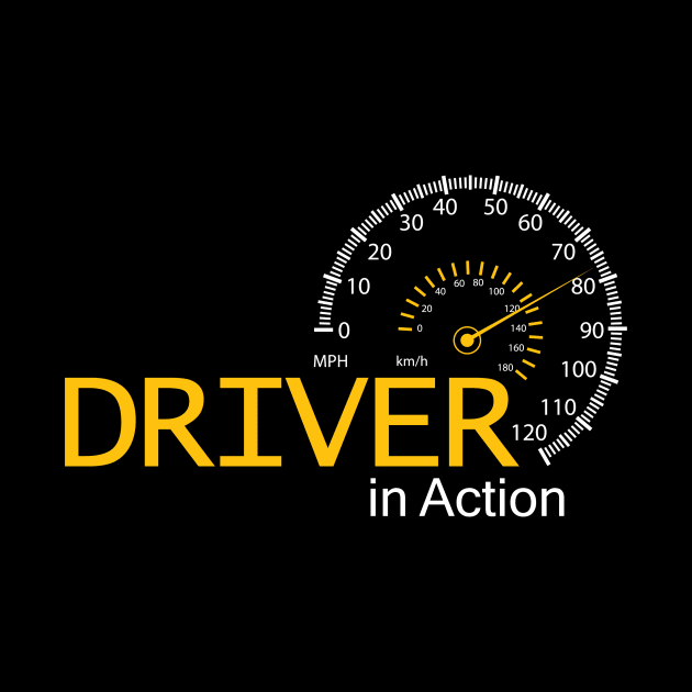 Driver In Action by designdaking