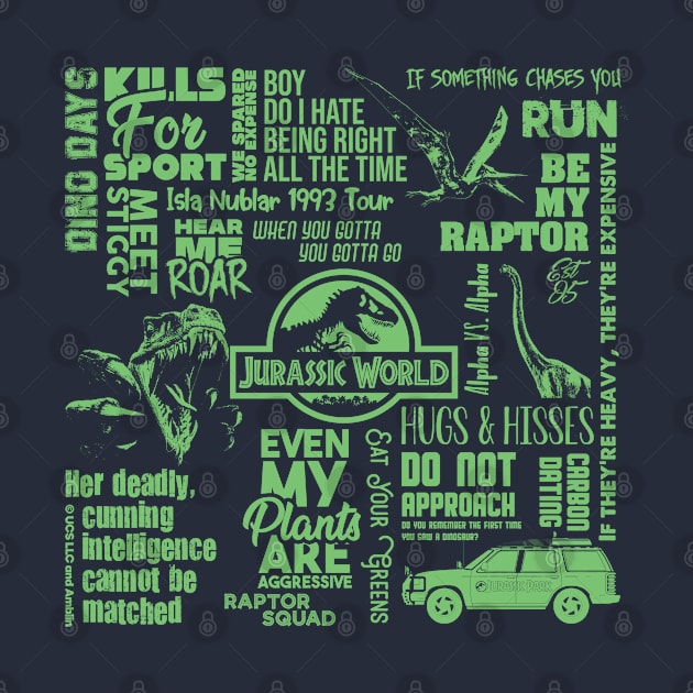 Jurassic Park quotes. Perfect present for mom mother dad father friend him or her by SerenityByAlex