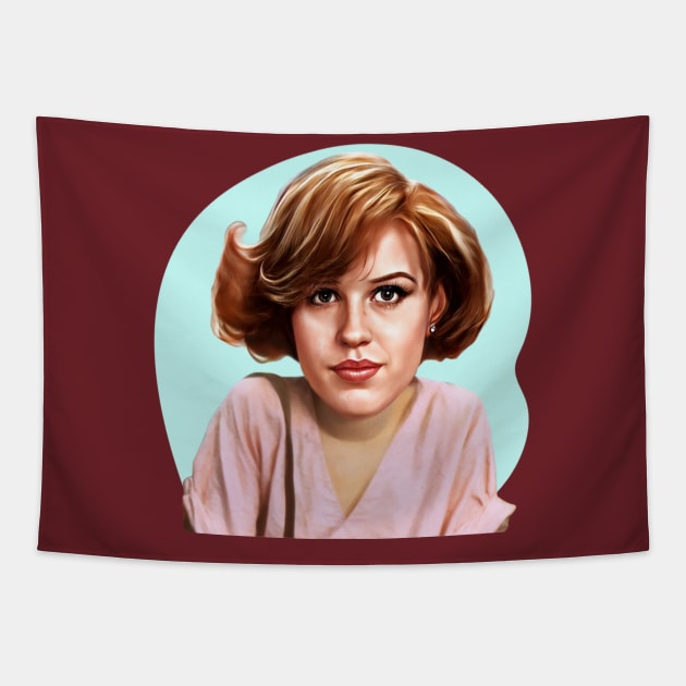 Molly Ringwald Tapestry by Zbornak Designs