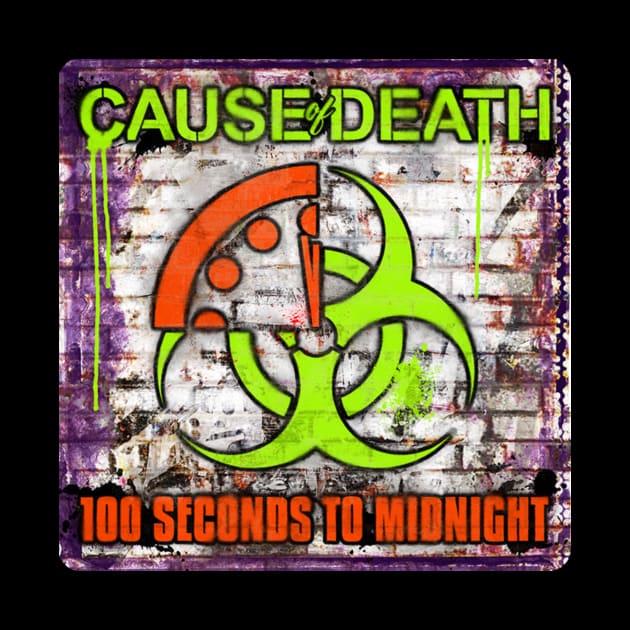 Cause of Death - 100 Seconds to Midnight full logo by Cause of Death