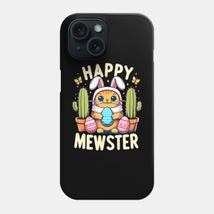 Easter Cute Cat Bunny Egg Phone Case