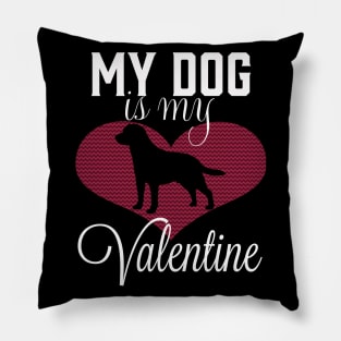 Dog Valentines Pillow