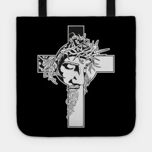 jesus christ Tote