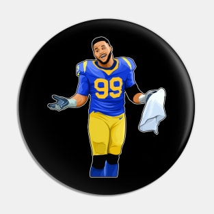 AaronDonald The Shrug Pin