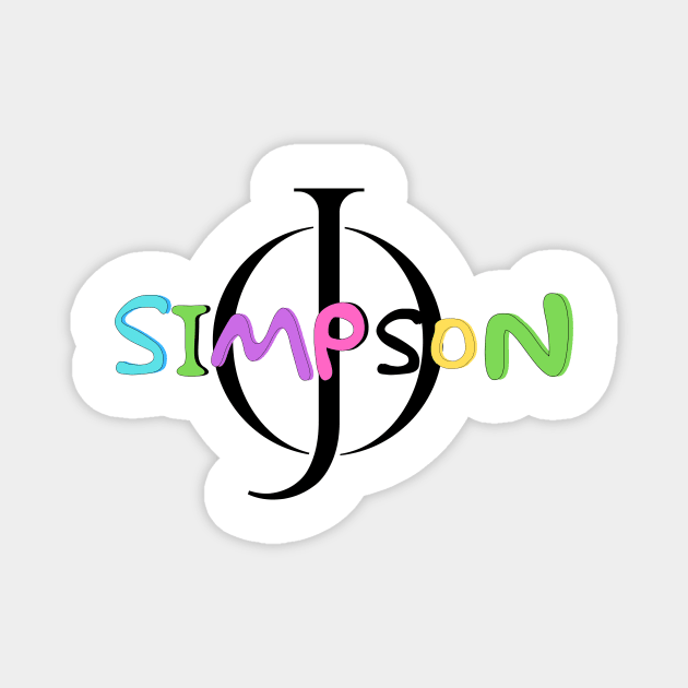 O.J. Simpson Magnet by Ethen