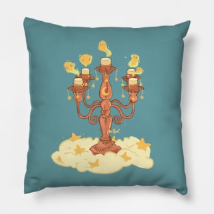 Enchanted Candelabra Pillow