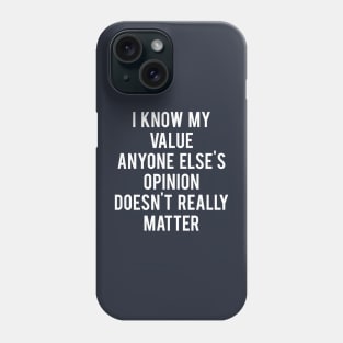 I Know My Value - Agent Carter Phone Case