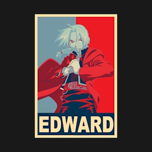 Edward Elric Poster - Fullmetal alchemist T-Shirt