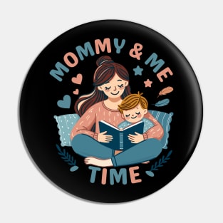 Mommy & Me Time | Cute mother and baby Bonding | Mother's Love Pin