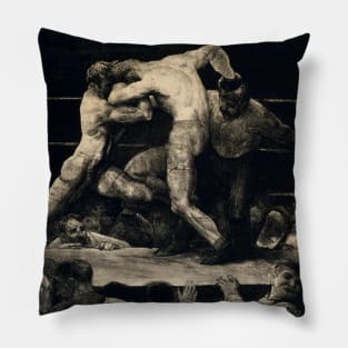 A Stag at Sharkey's by George Bellows Pillow