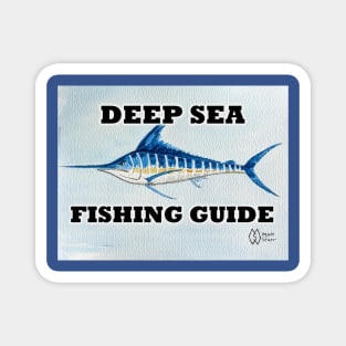 Deep Sea Fishing Guide Magnet
