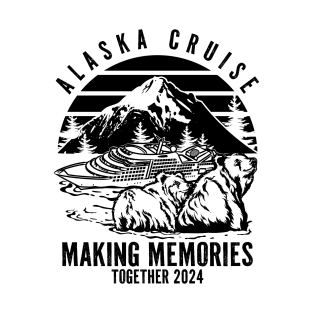 Alaska Family Vacation Trip Alaska Cruise 2024 T-Shirt