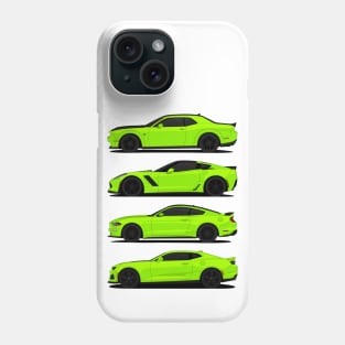 AMERICAN MUSCLE LIME Phone Case