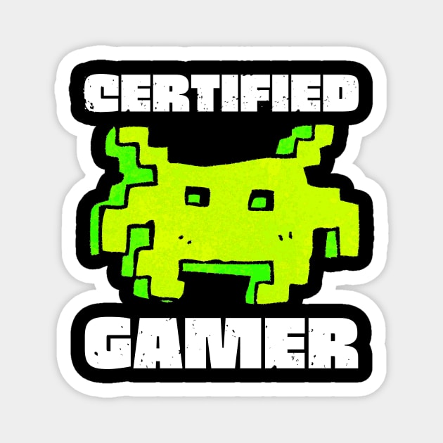 Certified Gamer Magnet by The WYLD Tribe