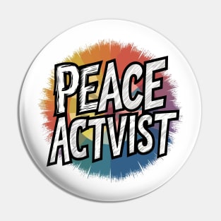 Peace-Activist Pin