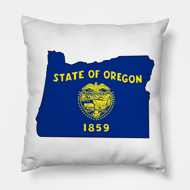 Oregon Love! Pillow by somekindofguru