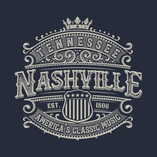 Nashville Tennessee Music City T-Shirt