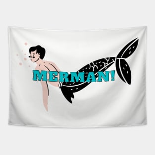 Zoolander Merman! Tapestry