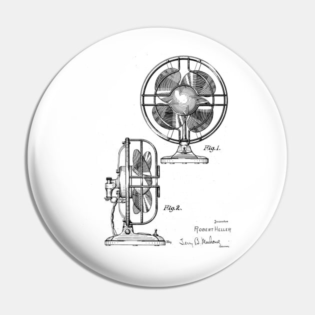 FAN VINTAGE PATENT DRAWING Pin by skstring