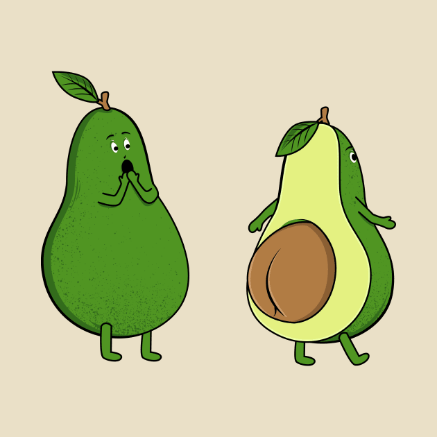 Avocado Butt Exposed by GedWorks