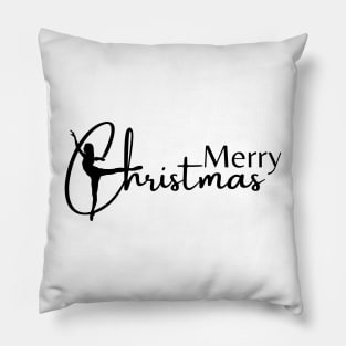 Merry Christmas dancer design Pillow