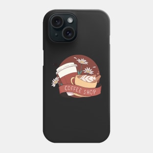 coffee shop au - tropes series Phone Case