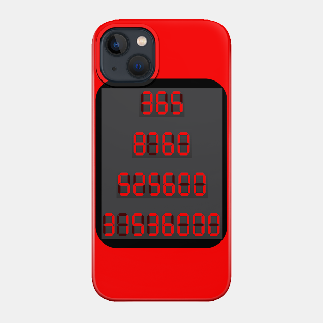 1 Year 365 Days 8760 Hours Minutes Seconds Seconds Phone Case Teepublic