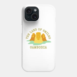 Bayon Temple and Cambodia - Land of Smiles Phone Case