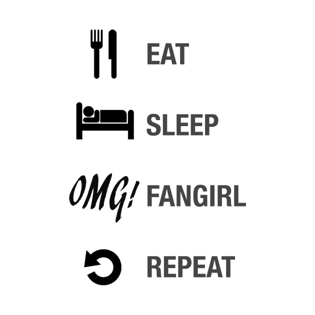 Eat, Sleep, Fangirl and Repeat by YouGotNoJams