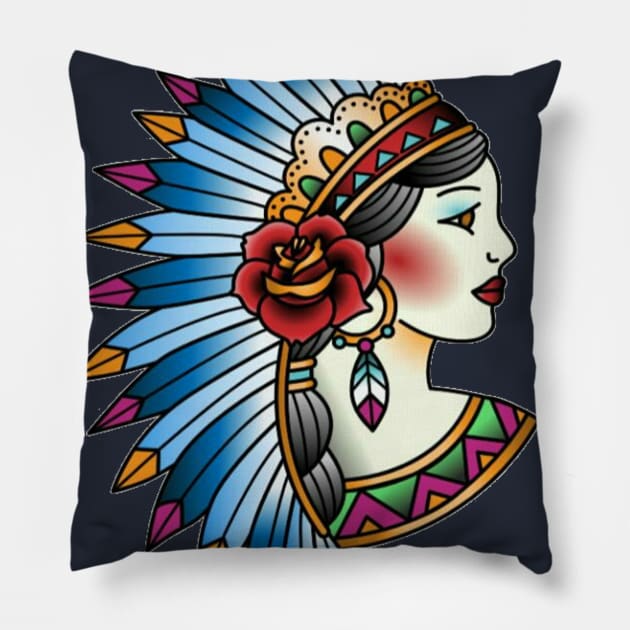 India Pillow by angelmr61