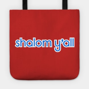 Shalom Y'all Tote