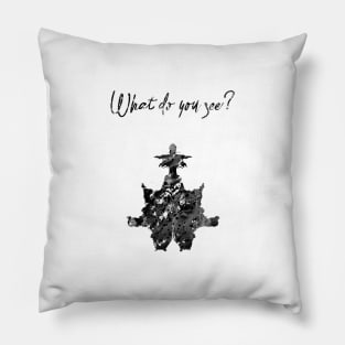 Rorschach inkblot test Pillow