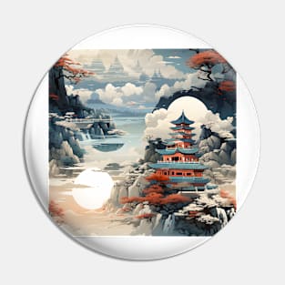 Castles Pattern 10 - China Pin