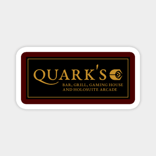 Quark's Bar, Grill, Gaming House & Holosuite Arcade Magnet