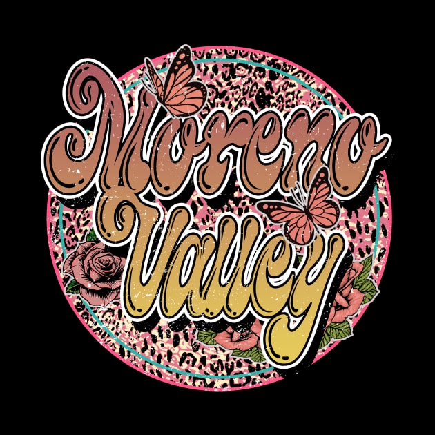 Graphic Proud Moreno Name Flower Birthday 70s 80s 90s Vintage Styles by Gorilla Animal