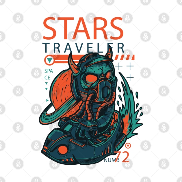 Stars Traveler 72 by Pixel Poetry