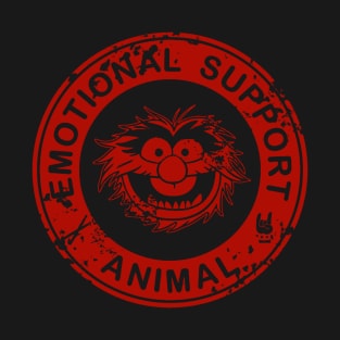 Emotional Support Animal Vintage T-Shirt