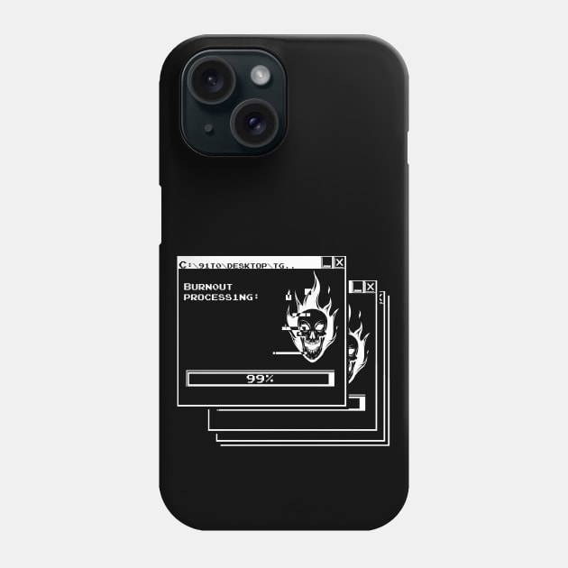 Burnout Phone Case by NITO