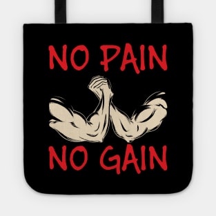 No pain no gain - Crazy gains - Nothing beats the feeling of power that weightlifting, powerlifting and strength training it gives us! A beautiful vintage design representing body positivity! Tote
